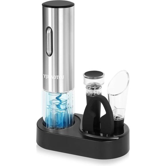 YJHAOTOU Other - Electric Wine Bottle Opener -The Wine Gift Set, Includes a Charging Wine Bottle
